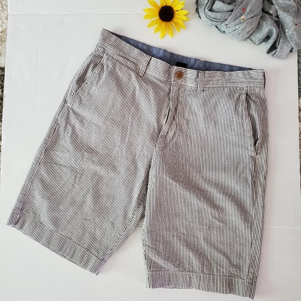 J.CREW Striped BERMUDAS **
